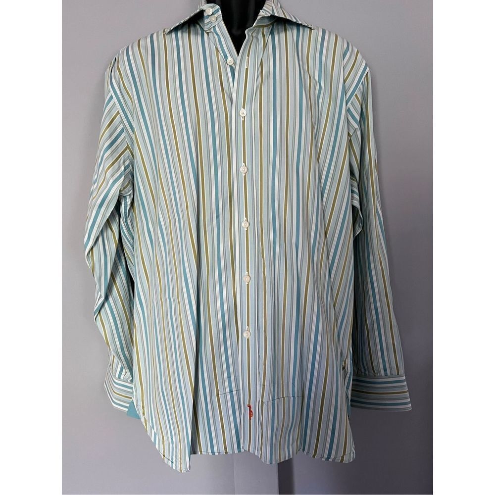 Sette Ponti  Mens Dress Shirt, size L